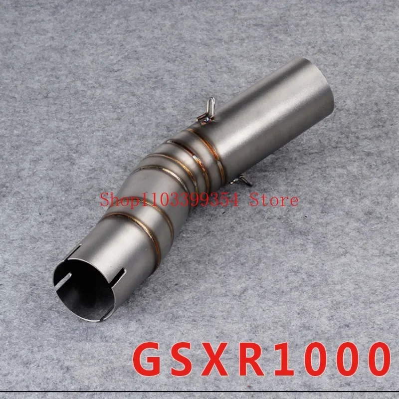 

Motorcycle Modification Exhaust Pipe Middle Connection Pipe for Suzuki GSXR1000 Stainless Steel Middle Elbow Modification
