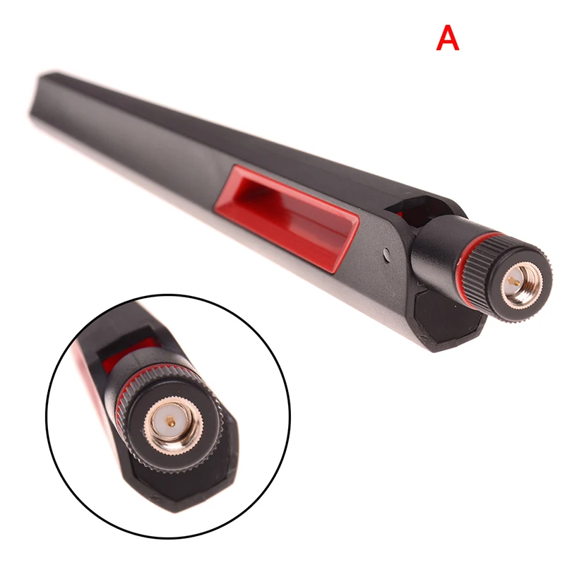 Dual-Band 12dBi WiFi Antenna Booster - Universal 2.4G/5.8G High-Gain Router Signal Extender with RP-SMA Connector