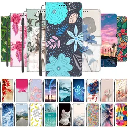 Lovely Book Case for Huawei Honor X6B / X7B / X8B Cover Flip Wallet Bags for Honor X8B Case Leather Cartoon Card Magnetic