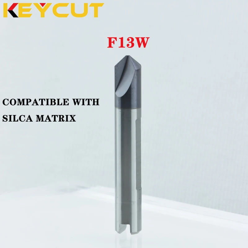 90° Dimple Cutter F13 F13W Milling Cutter for Silca MATRIX Key Cutting Machine