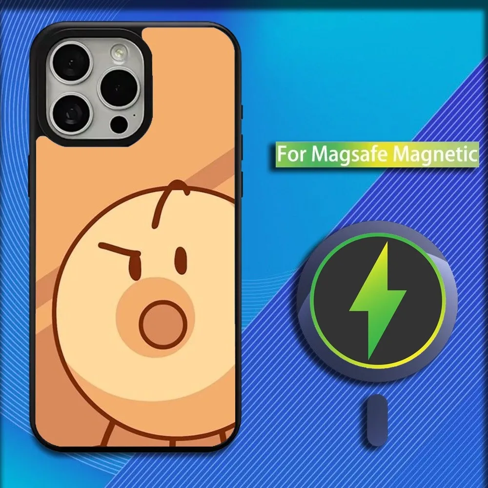 Bfdi Battle For Dream Island Phone Case For iPhone 16,15,14,13,12,11,Plus,Pro,Max,Mini Magsafe Magnetic Wireless Charging