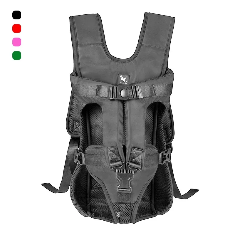 

Pet Dog Carrier Bag Breathable Backpack For Dogs Cats Out Double Shoulder Portable Travel Backpack Outdoor Dog Cat Carrier Bag