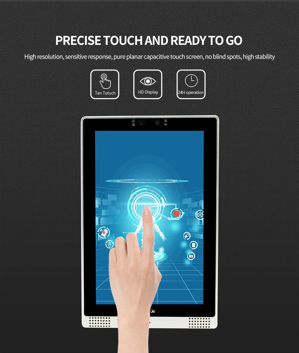 Factory Direct 10.1 Inch RK3568 Android Industrial Panel Tablet PC All-in-One Smart Home Computer With WiFi Touch WiFi