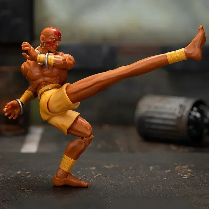 In Stock Genuine Jada Toys Street Fighter 2 1/12 Dhalsim Long Arm 6 Inch Figure Model Movable  Toy Collection Gift