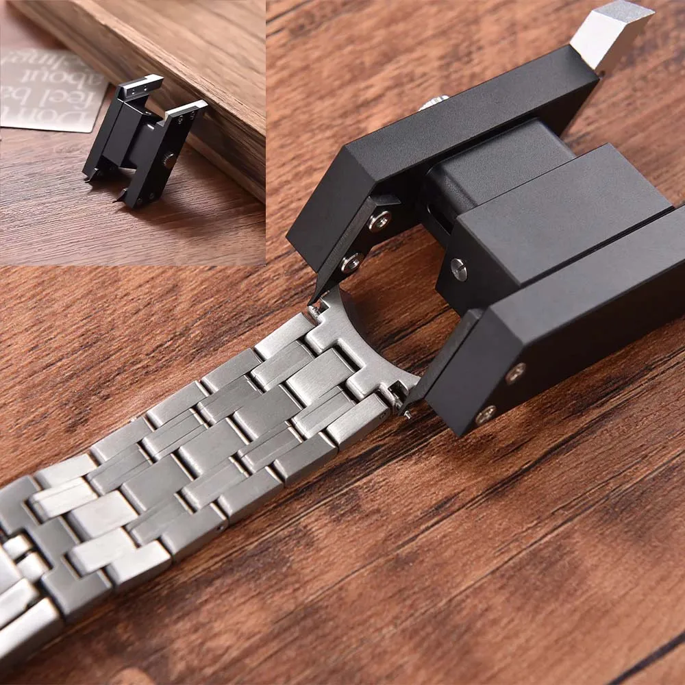 Watch Band Strap Remover Pliers Watch Chain Disassembly Tool Watch Chain Disassembler Wrist Bands Removal Repair Fix Set