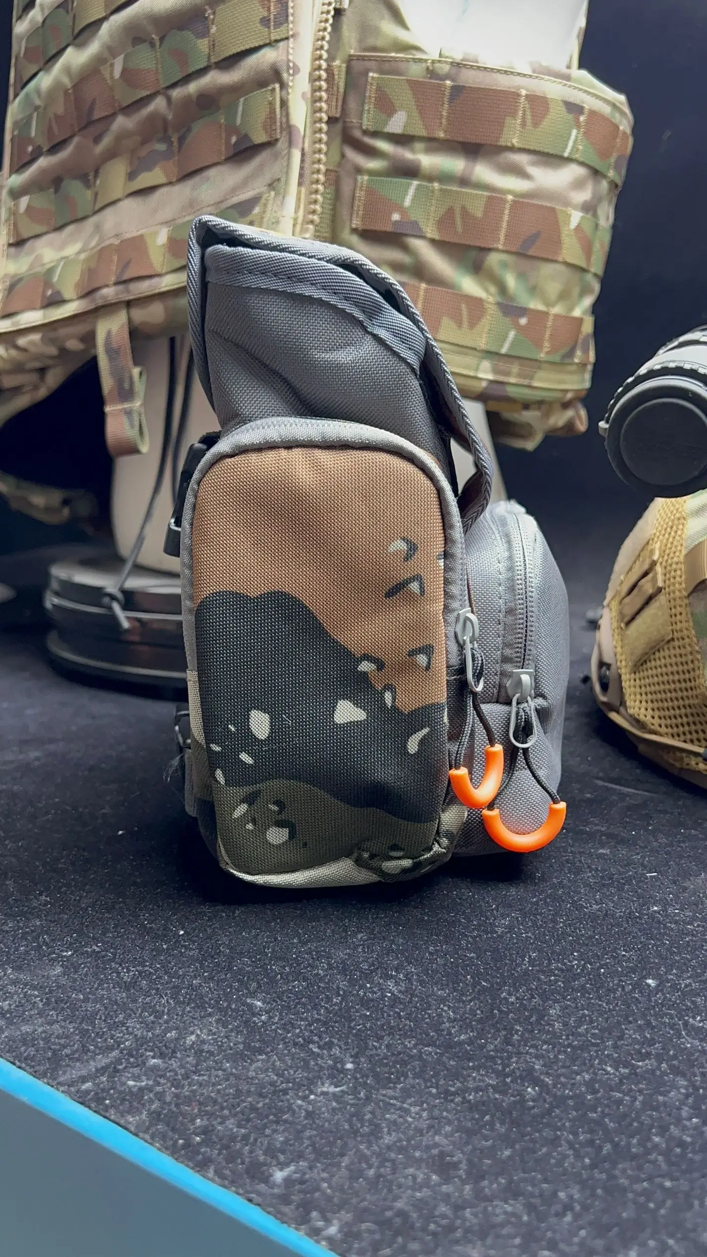 مجهر تسخير الصدر حزمة بينو مع Rangefinder مقاوم للماء الحقيبة Rangefinder الحقيبة بينو للصيد التنزه اطلاق النار