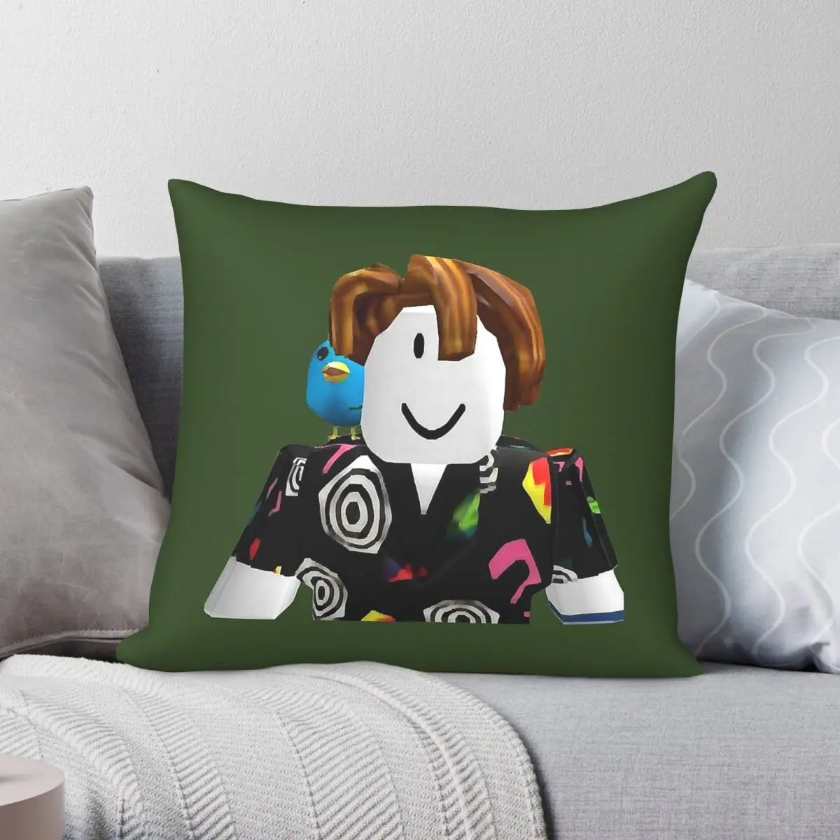 Pet Simulator X Code Square Pillowcase Polyester Linen Velvet Pattern Zip Decorative Room Cushion Cover