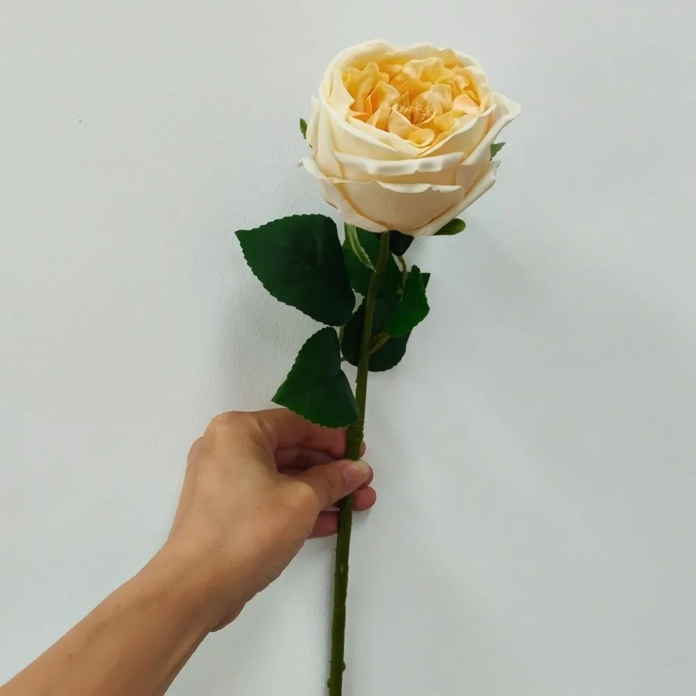 

Moisturizing Texture Artificial Rose Realistic Lifelike Texture Silk Rose Eco-Friendly Decorative Flower Artificial Flowers