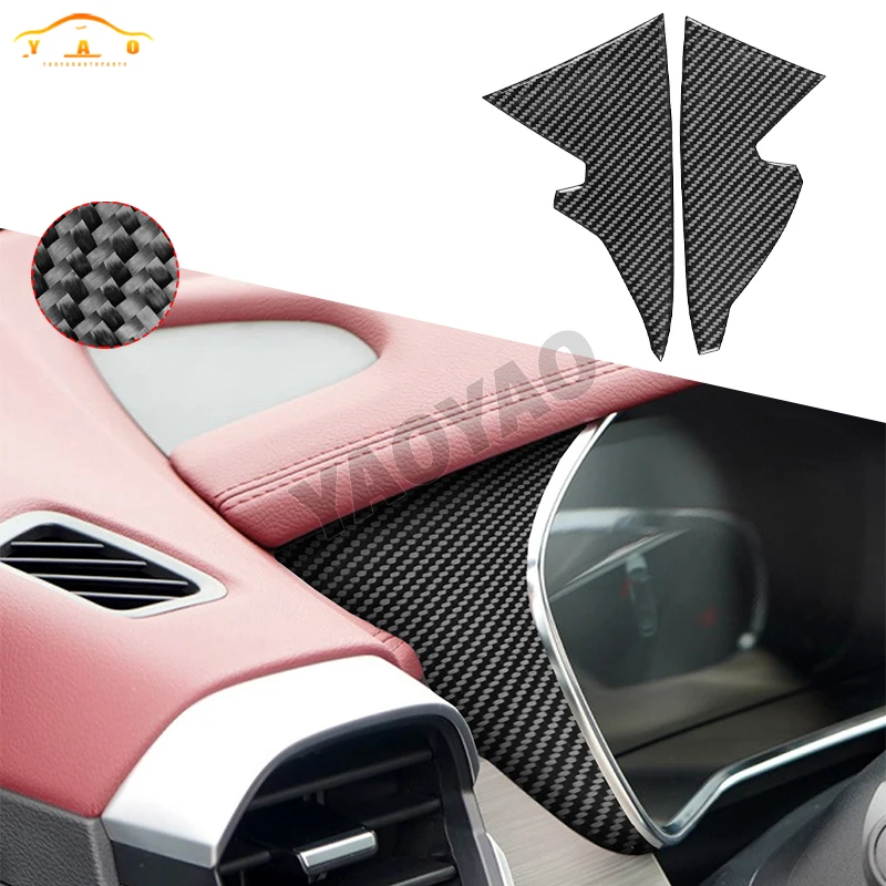 

Carbon Fiber On Both Sides Of The Instrument Panel Cover Car Accessories Sticker For Proton X50 Geely Coolray 2019-2025