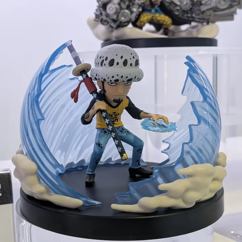 Banpresto Wcf especial de una pieza Eustass Kid Trafalgar D. Figura de acción de la ley del agua versión Q modelo Kt juguetes coleccionables regalos