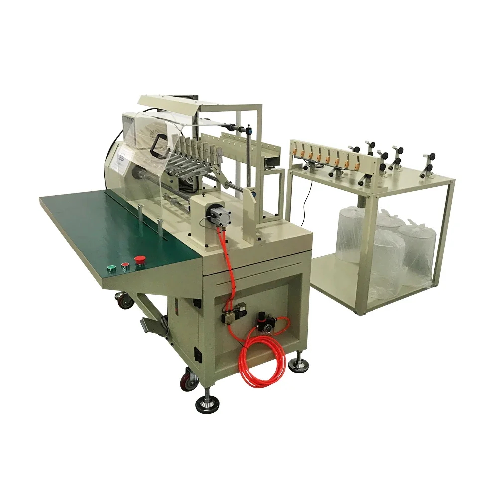 Industrial LY 880 Eight Heads Motors Stator Coil Winding Machine 750W Spindle Total Power 900W OEM Accepted