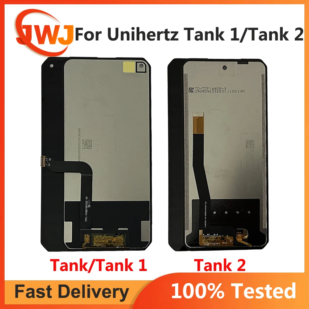 For Unihertz Tank 1 Tank LCD Display Touch Screen Assembly Replacement For Unihertz 8849 TANK 2 Tank2 Display LCD Sensor