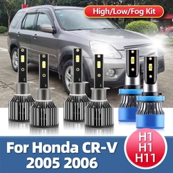 Roadsun LED 15000lm Turbo reflektor samochodowy CSP CHIP dla Honda CR-V CRV 2005, 2006 zastąpić jasna latarka czołowa żarówki przeciwmgielne