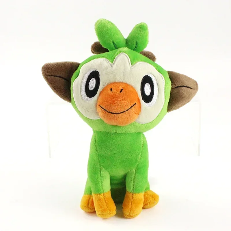 3Pcs/Set Anime Sword Shield Grookey Scorbunny Sobble Grass Fire Water Elf Plush Doll Stuffed Animals Kids Toys 20-35CM