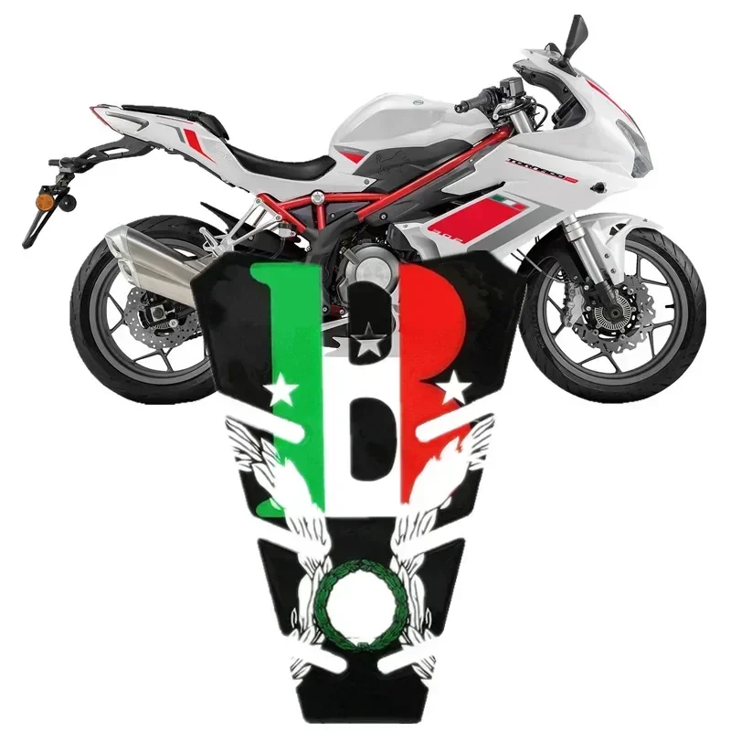 For BENELLI TORNADO 302 TNT 1130R 600 125 Motorbike Tank Pad Protector 3D Gel Sticker Decal TNT600 TNT125 - 2