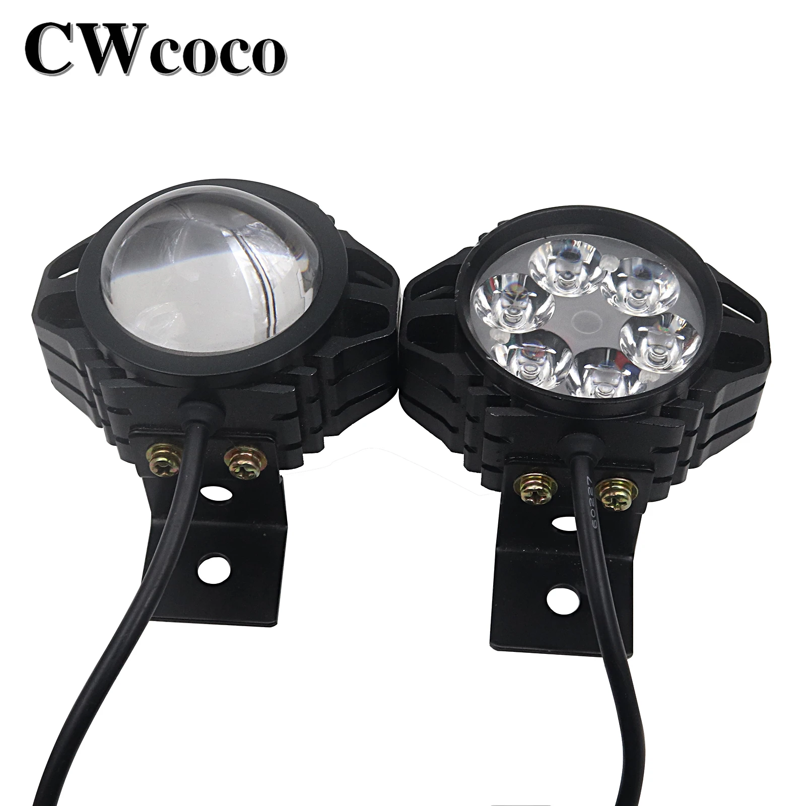 Headlight For Kugoo M4 Pro Electric Scooter Bicycle 12-80V 2 In 1 Horn and Lights Night Safety Warn Lamp Replacement Parts