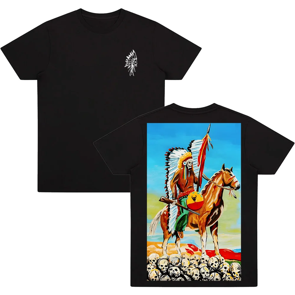 انتقم سبعة أضعاف ماجيك الجرافيك تي شيرت موضة الرجال النساء الملابس خمر Harajuku العصرية المحملة القطن Crewneck تي شيرت غير رسمي #6