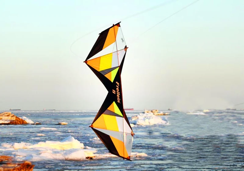 Envío Gratis, fábrica de pipas Freilein, pipa acrobática de cuatro líneas, paracaídas volador, kitesurf, cuchillo volador al aire libre, pipas de historia