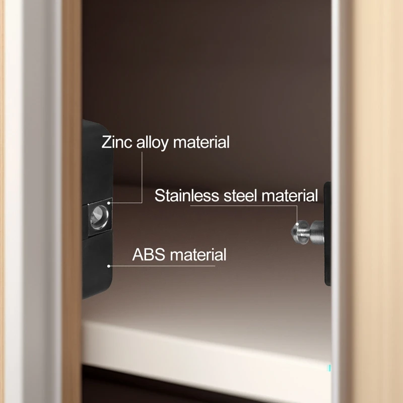 APP Control Bluetooth Smart Cabinet Door Lock IC Card Electronic Lock Security Drawer Lock for Wardrobe Furniture Cabinet Locker