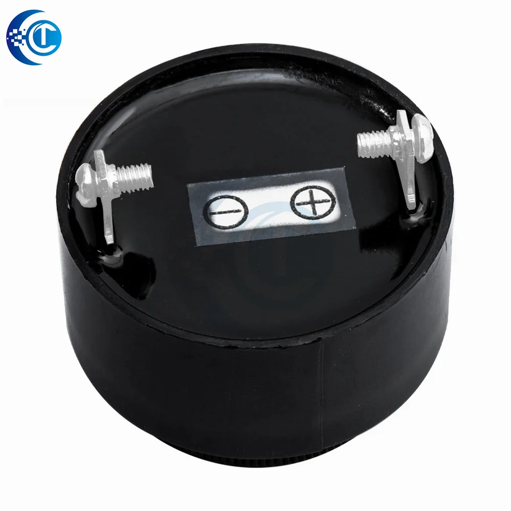 SFM380 Active Buzzer 12V/24V Piezoelectric DC Speaker Car-Dedicated Continuous Sound Alarm