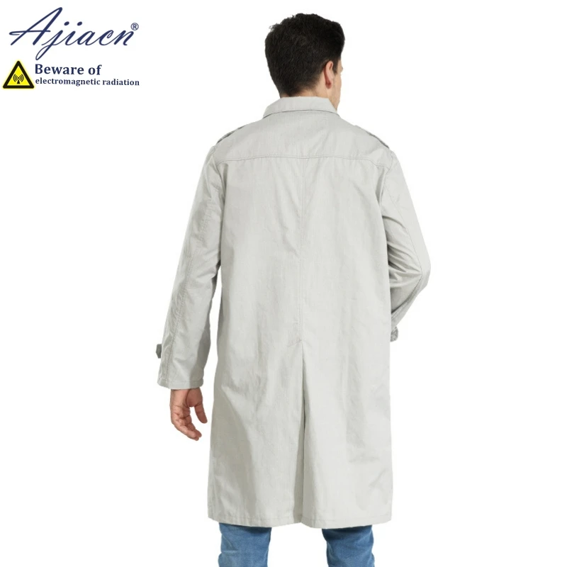 Anti-radiation overcoat monitoring room, machine room, Electric welding Electromagnetic radiation shielding unisex work clothes