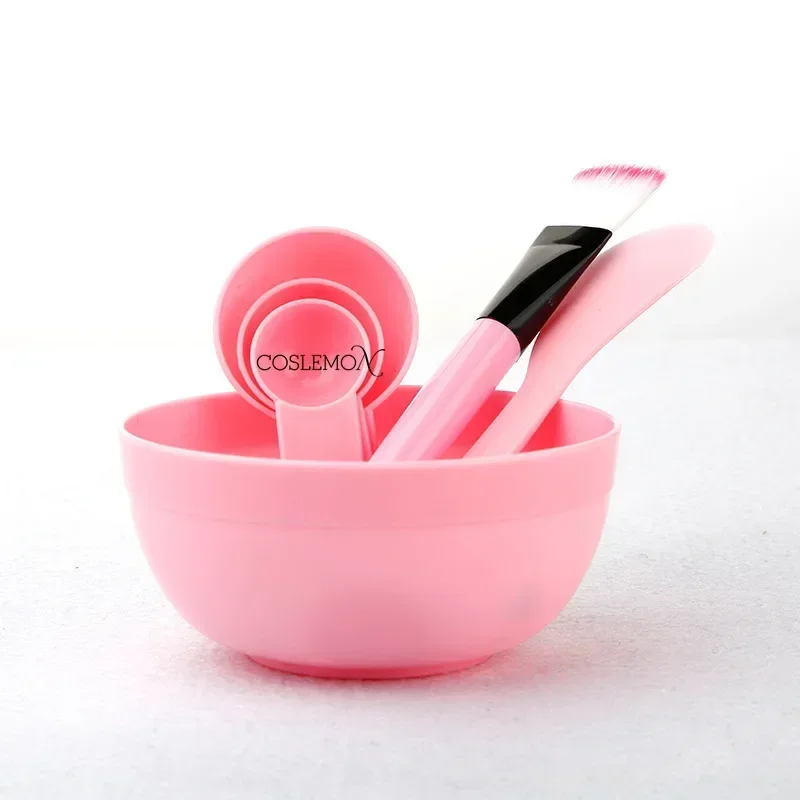 6/12/18pcs Plastic Facial Mask Bowl Set Mask Brush Measuring Spoon DIY Mixing Skin Care Beauty Tools Makeup Cosmetic Supplies