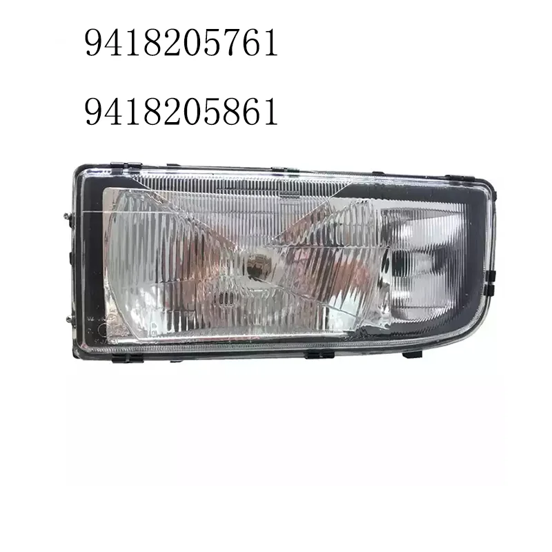 

Hot Selling MB Truck White Head Lamp Heavy Duty Truck Headlights 9418205761 9418205861 For Mercedes Benz ACTROS MP1 MEGA