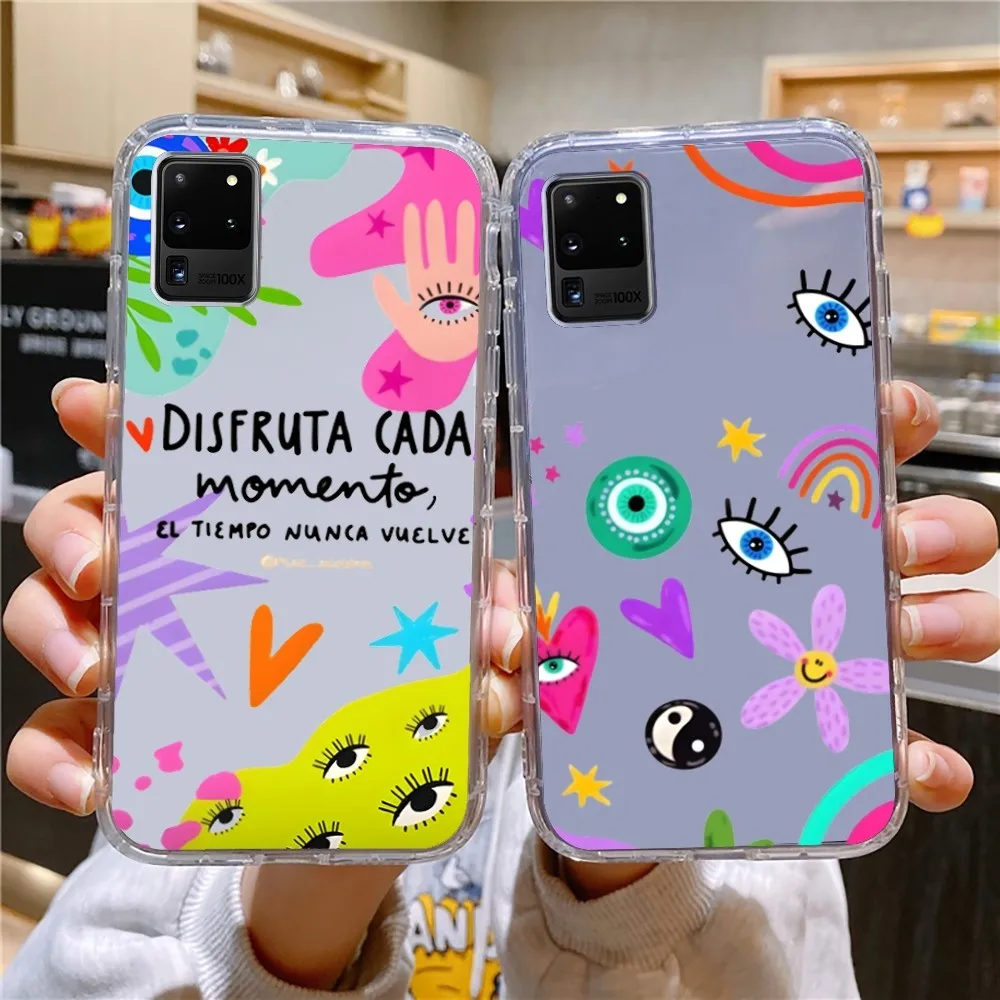 Divertente custodia per telefono turco Lucky Blue Evil Eye per Samsung Galaxy A52 A12 A51 S21 Edge S22ULTRA S23 S20LITE Plus ultra Cover