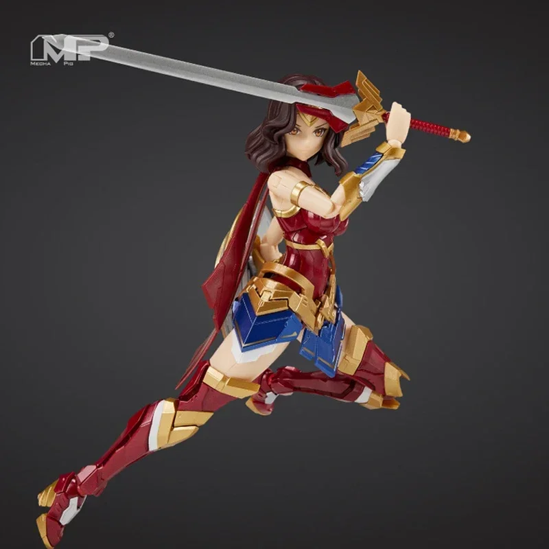

Assemble Original DC Series Wonder Woman Anime Action Dolls, Model Toys, Collectible Models, Accessories, and Children's Gifts