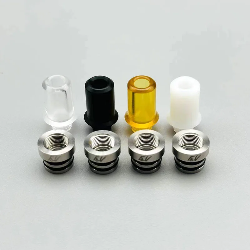 DIY Flash E Vapor V 4,5 s Stil Tropfs pitze Pei Pom Edelstahl Vape Tipps für RTA RDA RBA Zerstäuber Zubehör