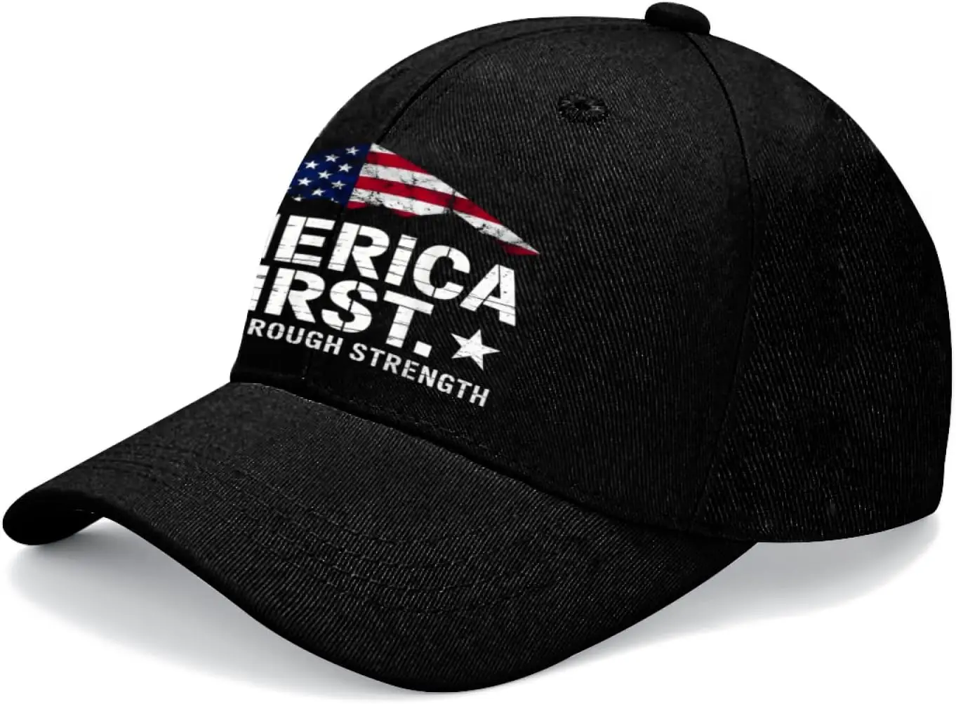 America First for Men Women, Funny Adjustable Cottom Baseball Cap
