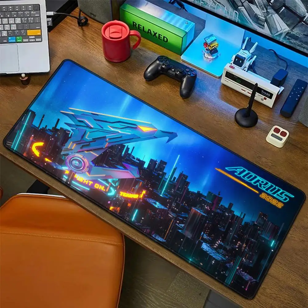 

GIGABYTE AORUS Mouse Pad Rubber Mat Laptop Xxl Mousepad Notebook Gamer Computer Table Gaming Accessories