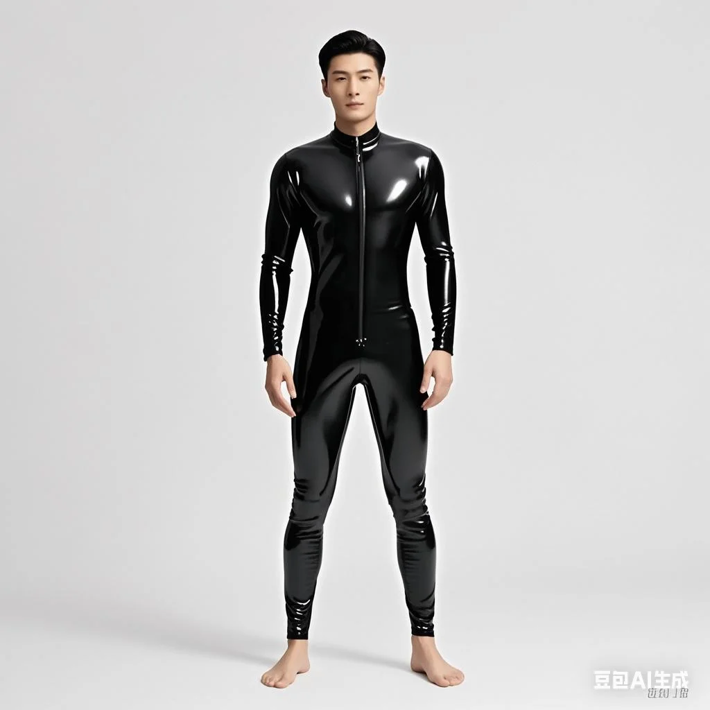 

Latex Rubber Gummi Catsuit Cosplay Purely handmade Party Bodysuit Suit uniform