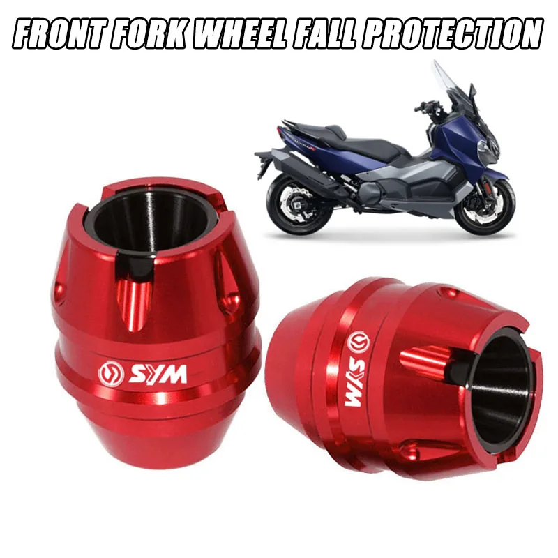 

Motorcycle Accessorie Front Wheel Fall Protection Frame Slider Anti Crash Protector For SYM JETX JET-X JET X 125 150 X125 X150