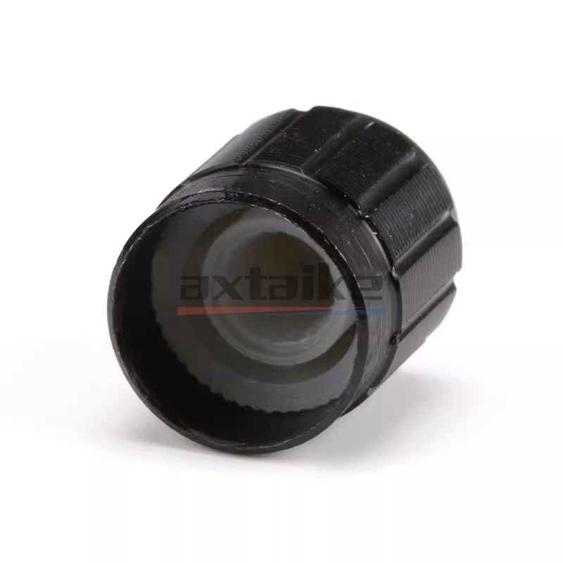 10PCS 13*17mm 15*17mm Aluminum Alloy Potentiometer Knob Rotation Switch Volume Control 6mm EC11 WH148 15X17 Golden Silvery Black