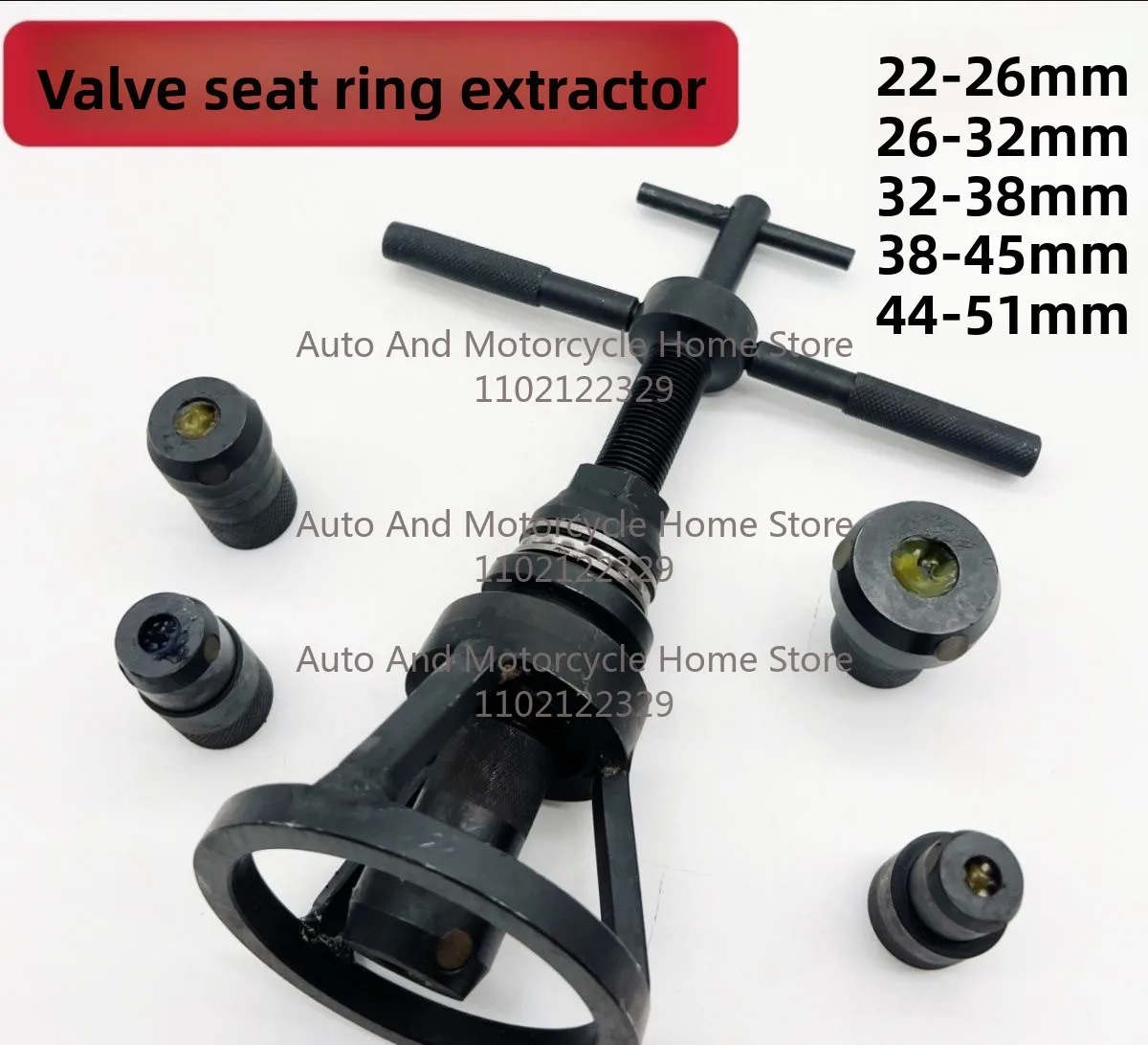 Automotive Universal Manual Valve Seat Puller 22-51mm