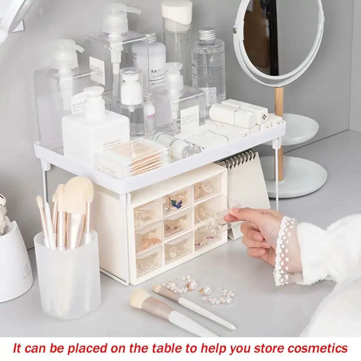 Decoratieve Planken Kast Houders Thuis Closet Organizer Opslag Plank Voor Keuken Rack Ruimtebesparend Garderobe