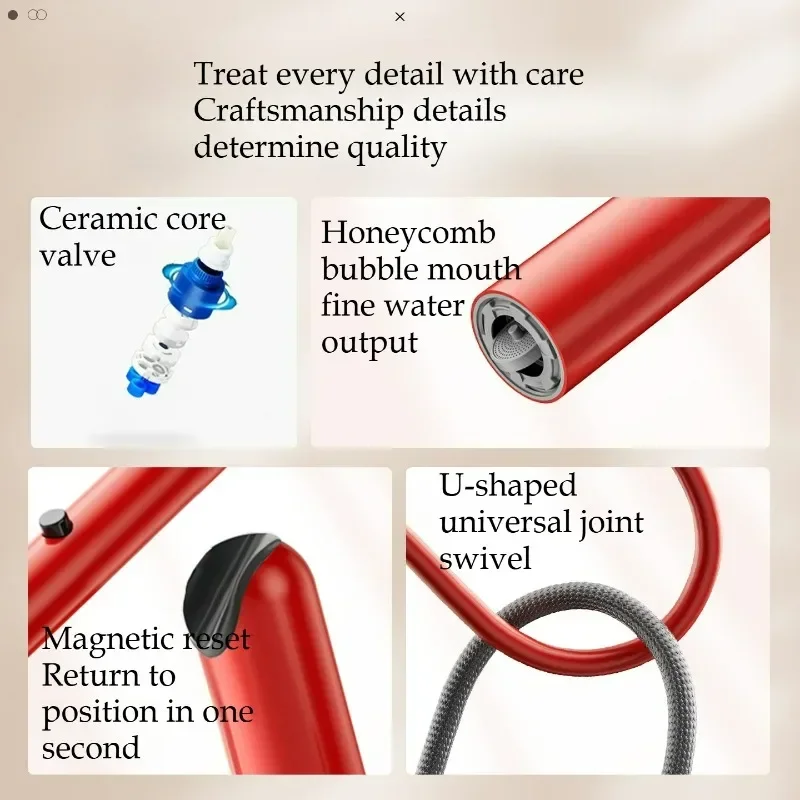 Telescopic Bathroom Kitchen Faucet with Two Spout Modes Single Mixer Sink Hot And Cold Water Switching Free New Design