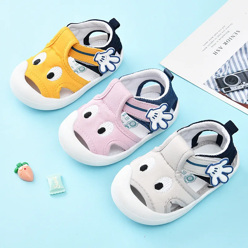 

Sprint Autum Baby Toddler Shoes Fashion Rome Style Closed Toe Baby Boys Girls Flat Sandals Soft Sole Baby Walking Shoes сандали