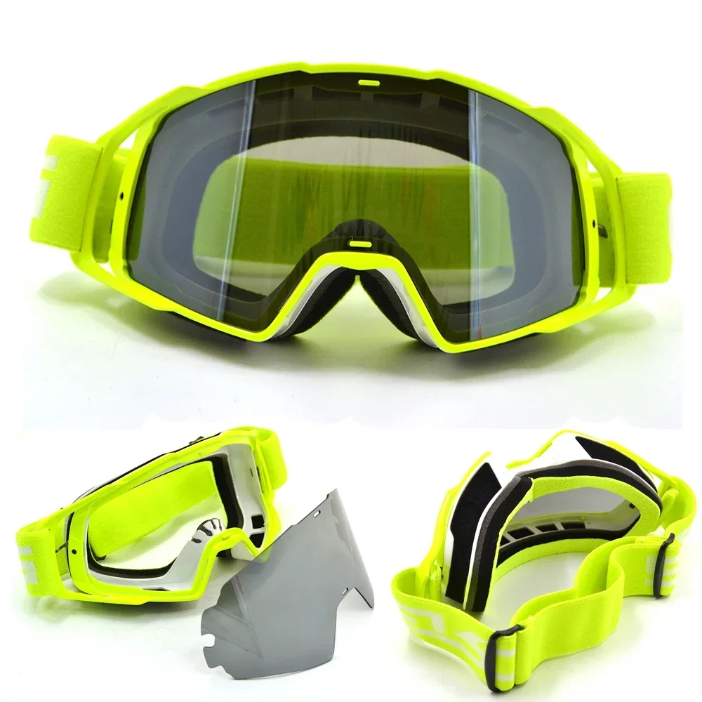 

Outdoor Motorcycle Goggles Flexible MX Off Road Helmet Goggle Dirt Bike Glasses Anti Wind Motocross Sunglass