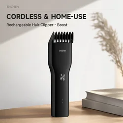 ENCHEN Boost Electric Hair Clipper Professional Cordless Fast Type-C Charging Ceramic Haircut Machine Hair Trimmer For Men Adult