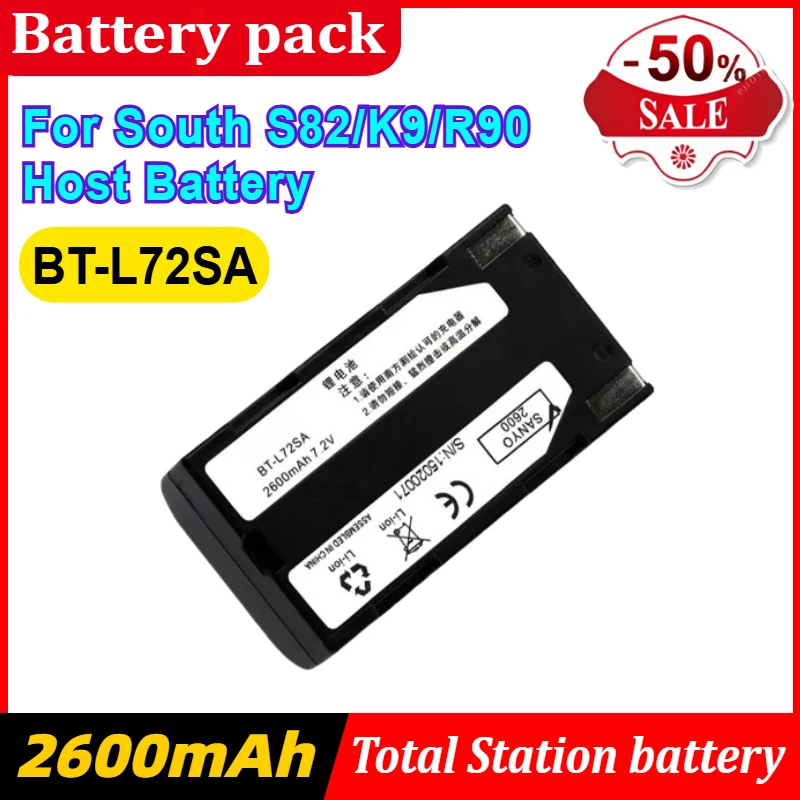 

BT-L72SA 2600mAh Battery for South S82/K9/R90 Host Battery STONEX S9 Battery Accessories Parts Rechargeable Batteries