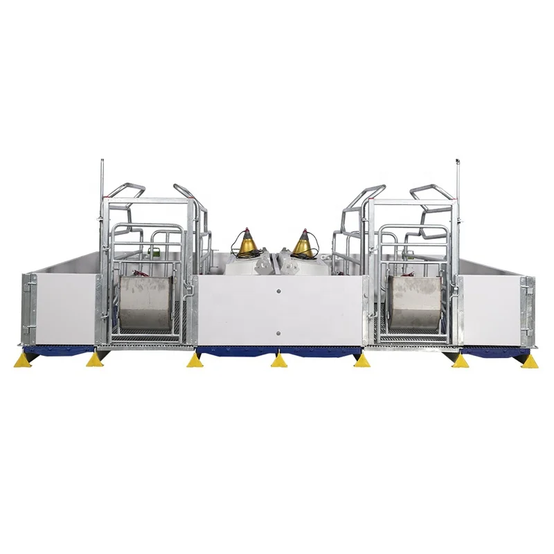 

Корто для свиноматеринга из нержавеющей стали, утолщенная кормушка для свиньи, позиционирующая барная стойка для свиноматок, жето для свиноматеринга