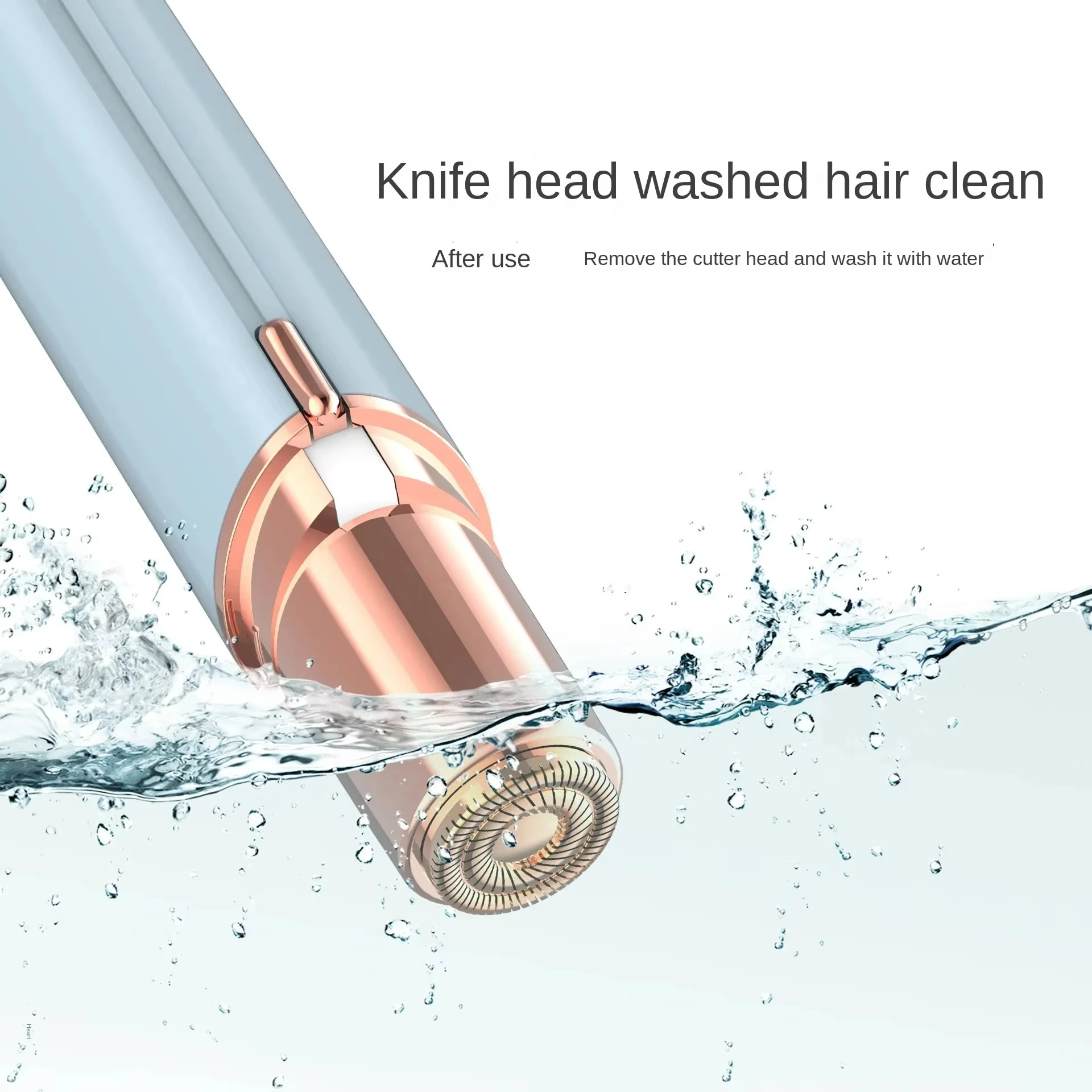 Electric Hair Removal Machine Eyebrow Trimmer Bikini Depilator Shaving Machine Electric Eyebrow Trimming Tool For Beginners image 4