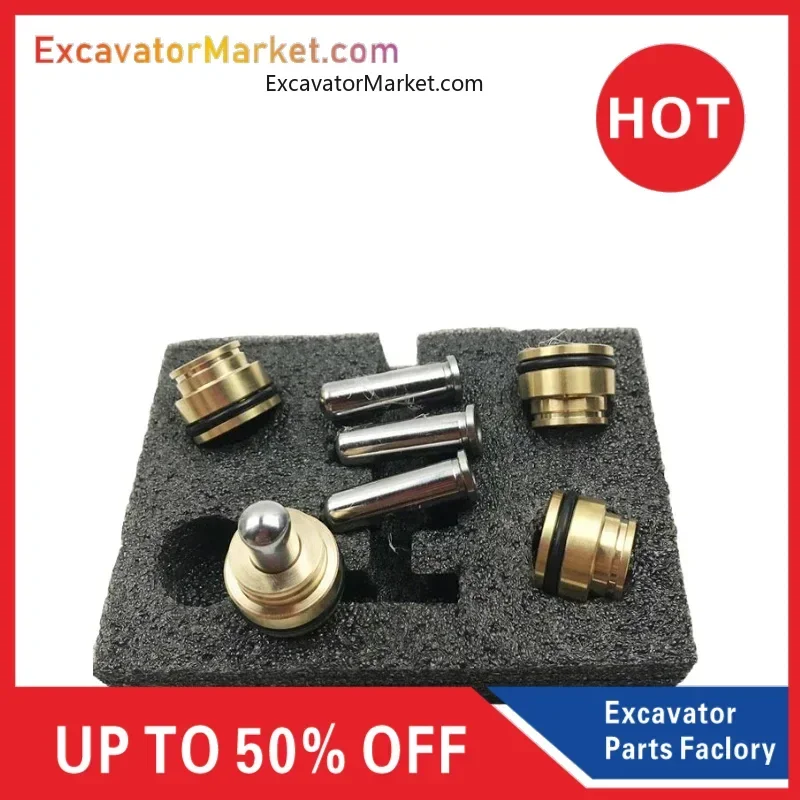 For XCMG Excavator XE60 75 80 135 150 200 215 265 Pilot Handle Joystick Handle Bullet Oil Seal High Quality Accessories