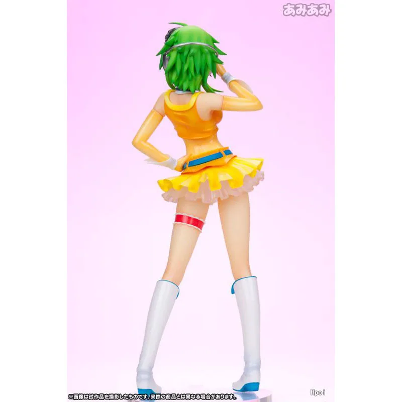 W magazynie oryginalny akwamaryn GUMI VOCALOID z Megpoid Native 1/8 20cm autentyczne modele otaczających postaci i piękności