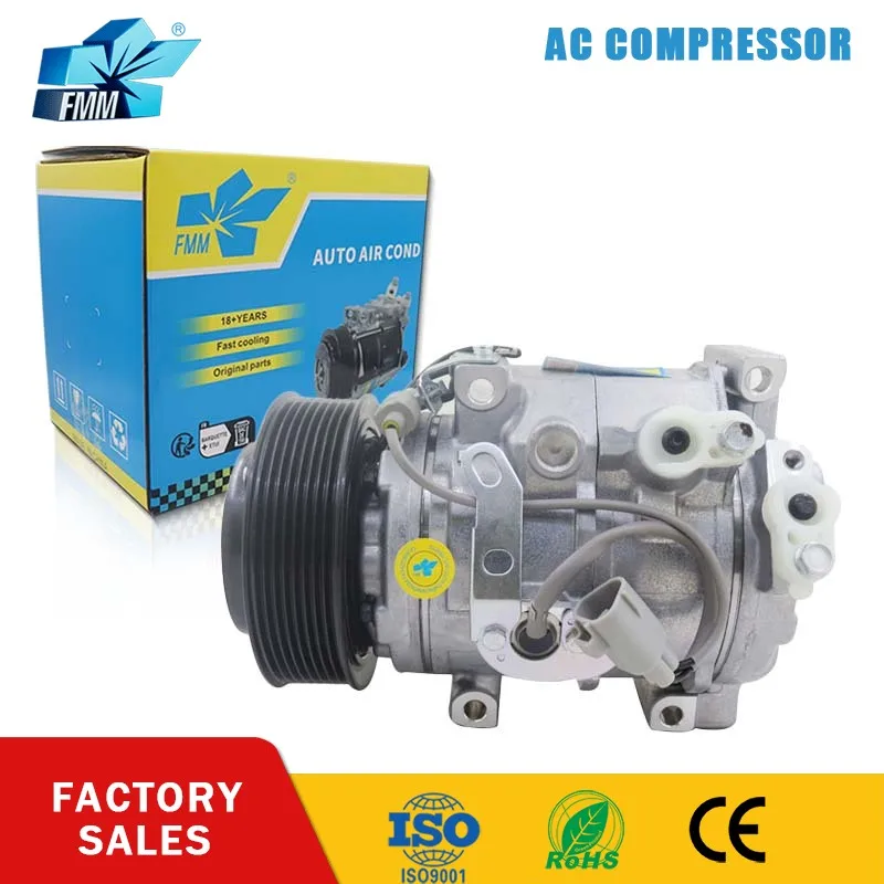 

FMM 10sr19c A/C AC Compressor for Toyota Prado Land Cruiser Lexus Lx570 883206A320 447160-0034 88410-6A100 883106A330