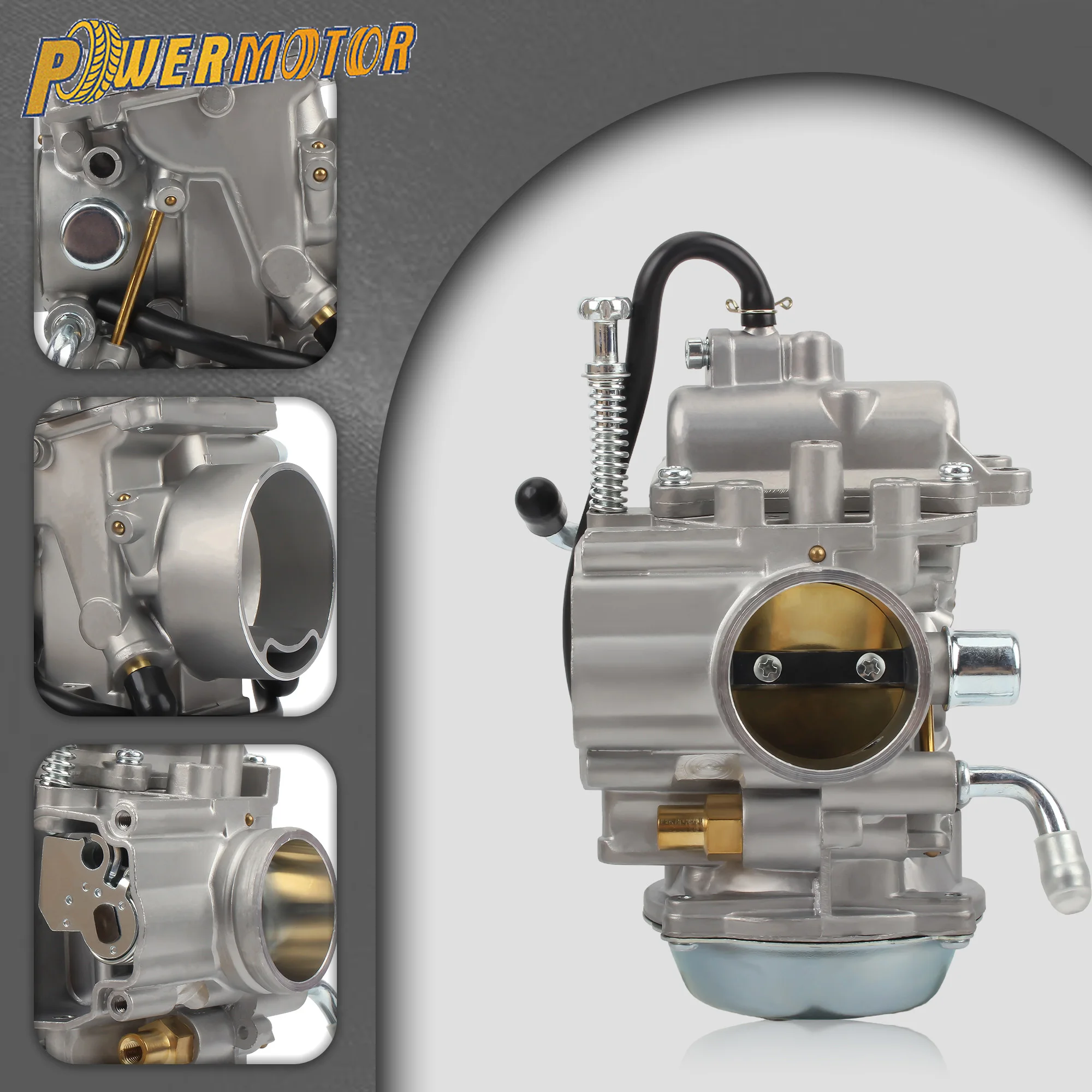

ATV Quad Bike 34mm Carburetor with Intake Air Filter For Polaris Sportsman 300 335 500 600 700 Ranger 400 425 500 2X4 4X4