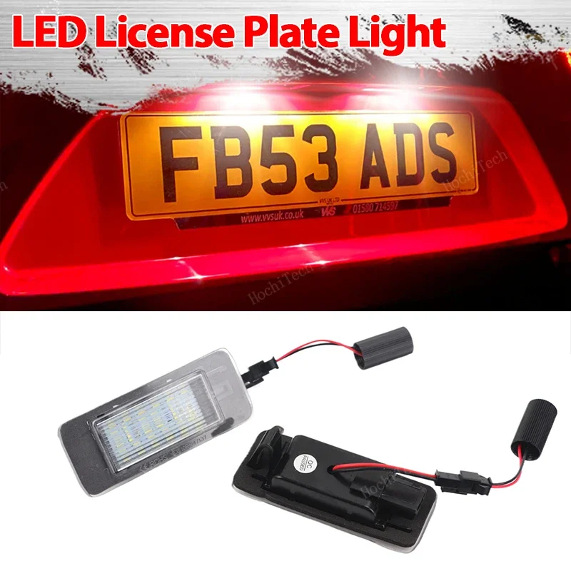 LED Number Plate Light Error Free License Plate Lamp For Opel Astra J Sports Tourer J 2010-2015 Zafira Tourer C 2011-2016