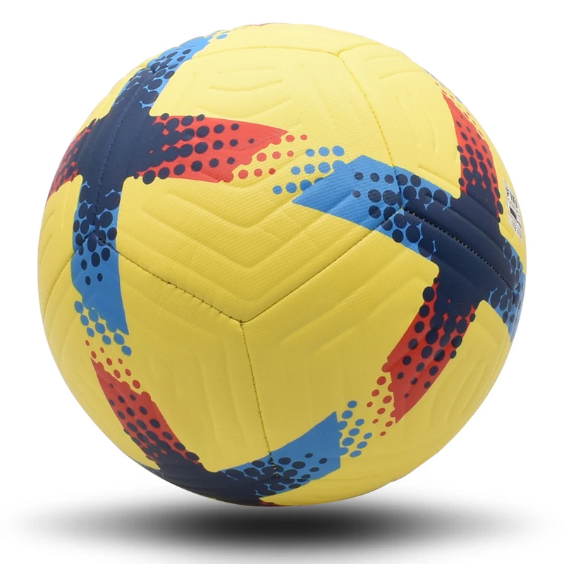

1PC Soccer Balls Standard Size 5 Machine-Stitched Ball PU Material Sports League Match Football Training Balls Futbol Voetbal